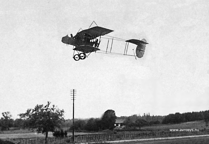 Farman HF 22 of the Swedish Military Aviation Company in 1914