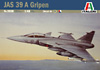 Airfix model kit of JAS 39A Gripen from Swedish Air Force in scale 1:48