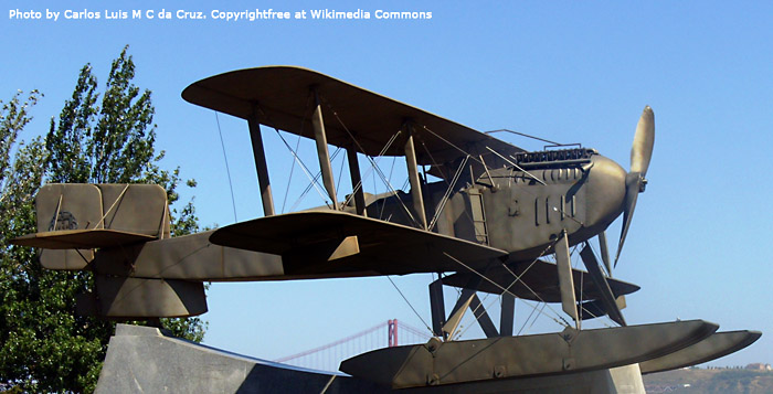 Replica of Fairey IIID "Santa Cruz", which took part in the Portugese  crossing of the Atlantic in 1922. 