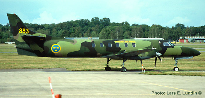 Swedish Air Force Transport Aircraft TP 88A Fairchild Metro