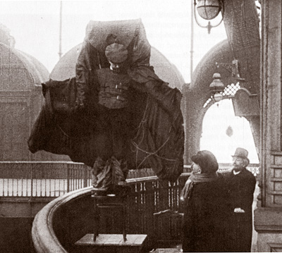 Franz Reichelt, who jumped from the Eiffel tower.