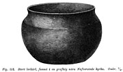 Large earthenware vessel, Iron Age. Naverstad, Sweden. - Stort lerkärl från Naverstad i Bohuslän. Järnålder. - Size 2463 x 1434 pixels.