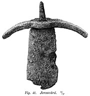 Sword of iron. Middle Age. Ragnhildsholmen Castle, Sweden. - Järnsvärd. Medeltid. Ragnhildholmens slottsruin, Bohuslän. - Size 1700 x 1800 pixels.