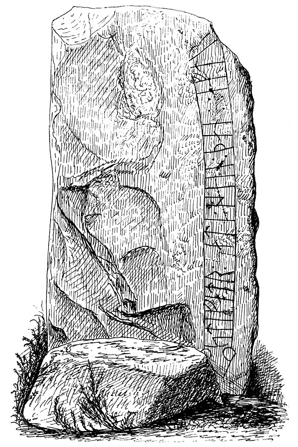 Rune Stone at Lilla Svenstorp, Municipality of Tranemo, Sweden