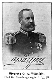 Swedish Colonel O A Wästfelt 1898