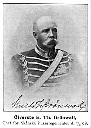 Swedish Colonel E Th Grönwall 1898 - 100118