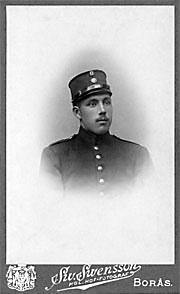 Swedish soldier, around 1900 - 100135