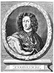Karl XI (1655-1697). King of Sweden 1660-1697. Size 2000 x 2700 pixels.