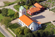 Skredsvik kyrka - Aerial Photo Lars Henriksson, www.avrosys.nu, 2008