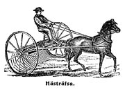 Horse rake, 19th Century - Hästräfsa - Size 1900 x 1400 pixels.