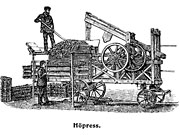 Hay press, 19th Century - Höpress - Size 2400 x 1800 pixels
