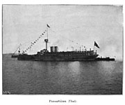 Swedish armoured ship HMS Thule 1898 - 100114