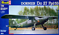 Revell model kit for Swedish Army FPL 53 Dornier Do 27 in scale 1:32
