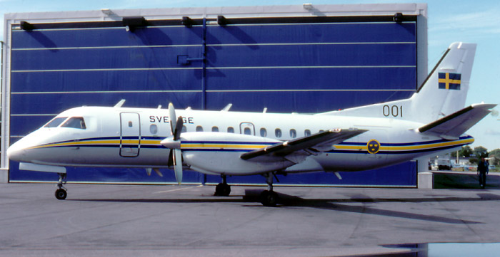 Swedish Air Force Transport Aircraft TP 100 SAAB 340B