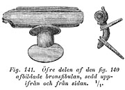 Bronze fibula from burial-mound. Naverstad, Sweden. - Bronsfibula frn gravhg.  Naverstad i Bohusln. - Size 1250 x 900 pixels.