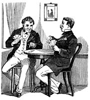Cardplayers. Sweden 19th century - 100065